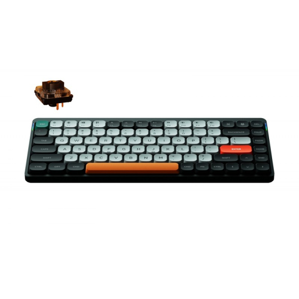 Купить Беспроводная клавиатура Клавиатура Nuphy AIR75 (Twilight), 84 клавиши, RGB подсветка, Brown Switch (AIR75-TW3-F)